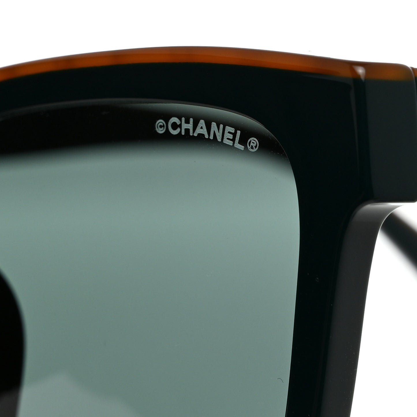 Acetate Square Sunglasses 5417 Green