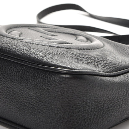 Gucci Pebbled Calfskin Small Soho Disco Bag Black 12 of 13