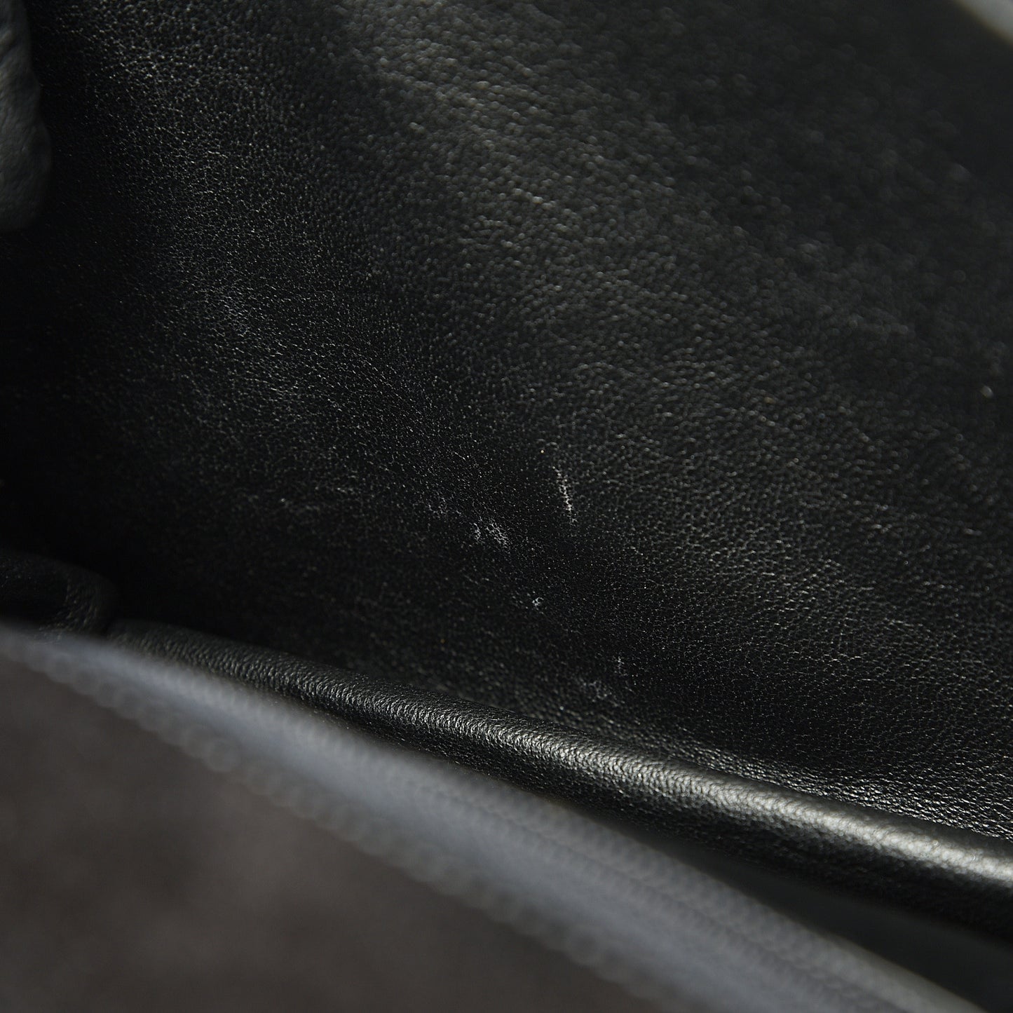 Suede Quilted Small Flap Bag Black