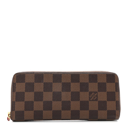 Louis Vuitton Damier Ebene Clemence Wallet 1 of 9
