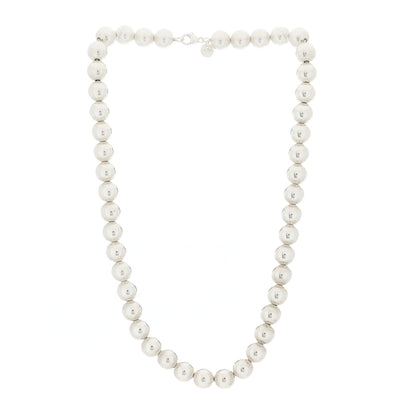 Tiffany Sterling Silver 10mm Hardwear Ball Necklace 3 of 6