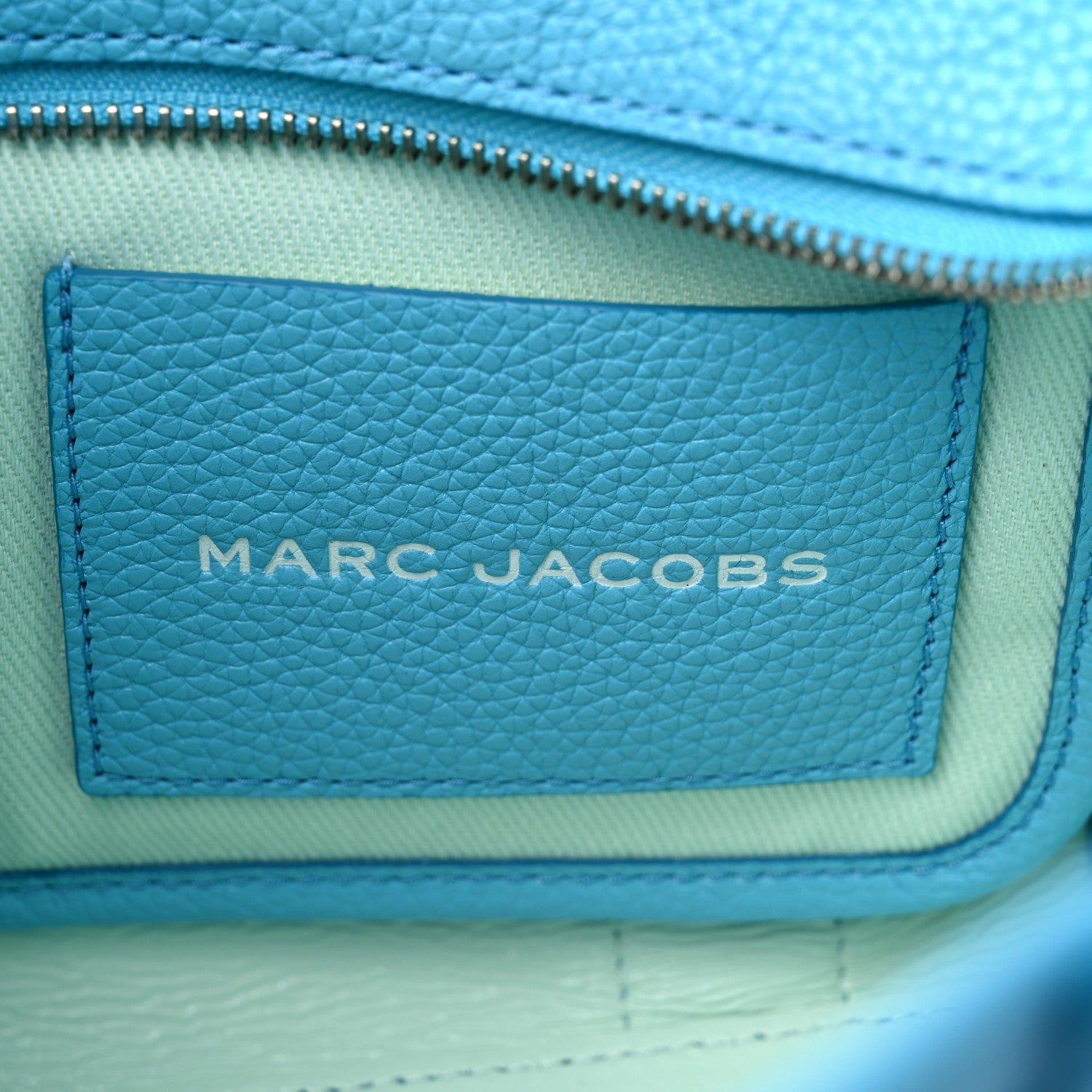 Marc Jacobs Grained Calfskin Small The Tote Bag Pool 6 of 9