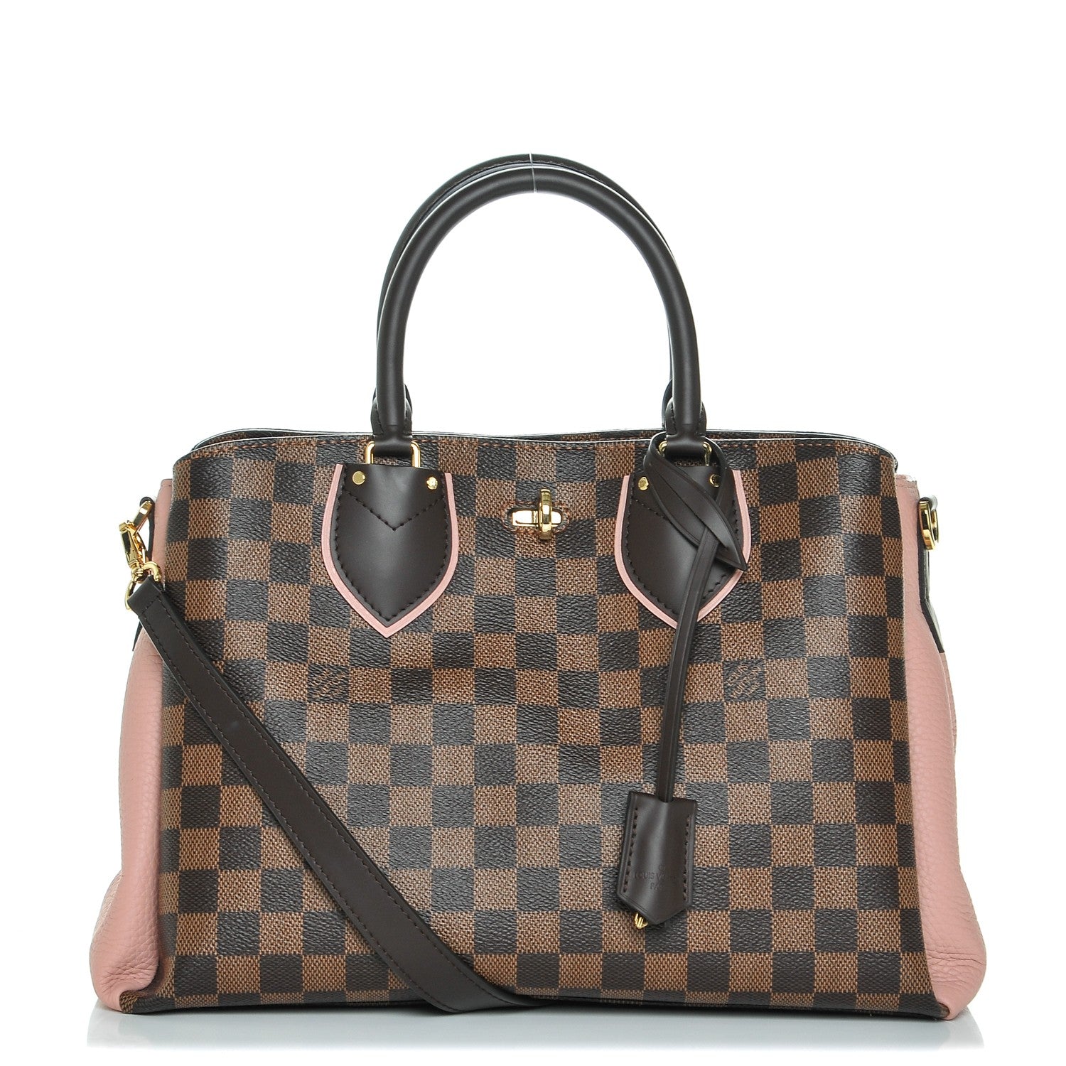 Louis Vuitton Cuir Taurillon Damier Ebene Normandy Magnolia 1 of 6