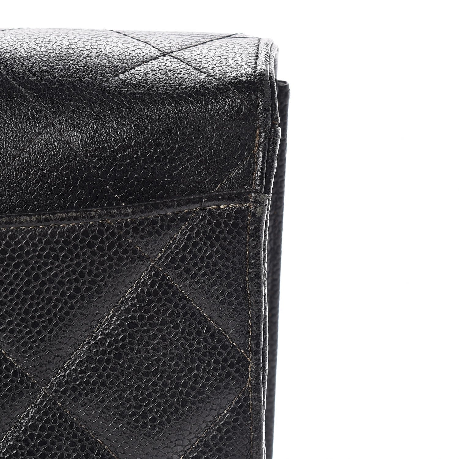 Chanel Caviar Quilted Briefcase Laptop Bag Black 15 of 17