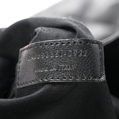 Saint Laurent Lambskin Quilted Maxi Icare Shopping Tote Black 8 of 11