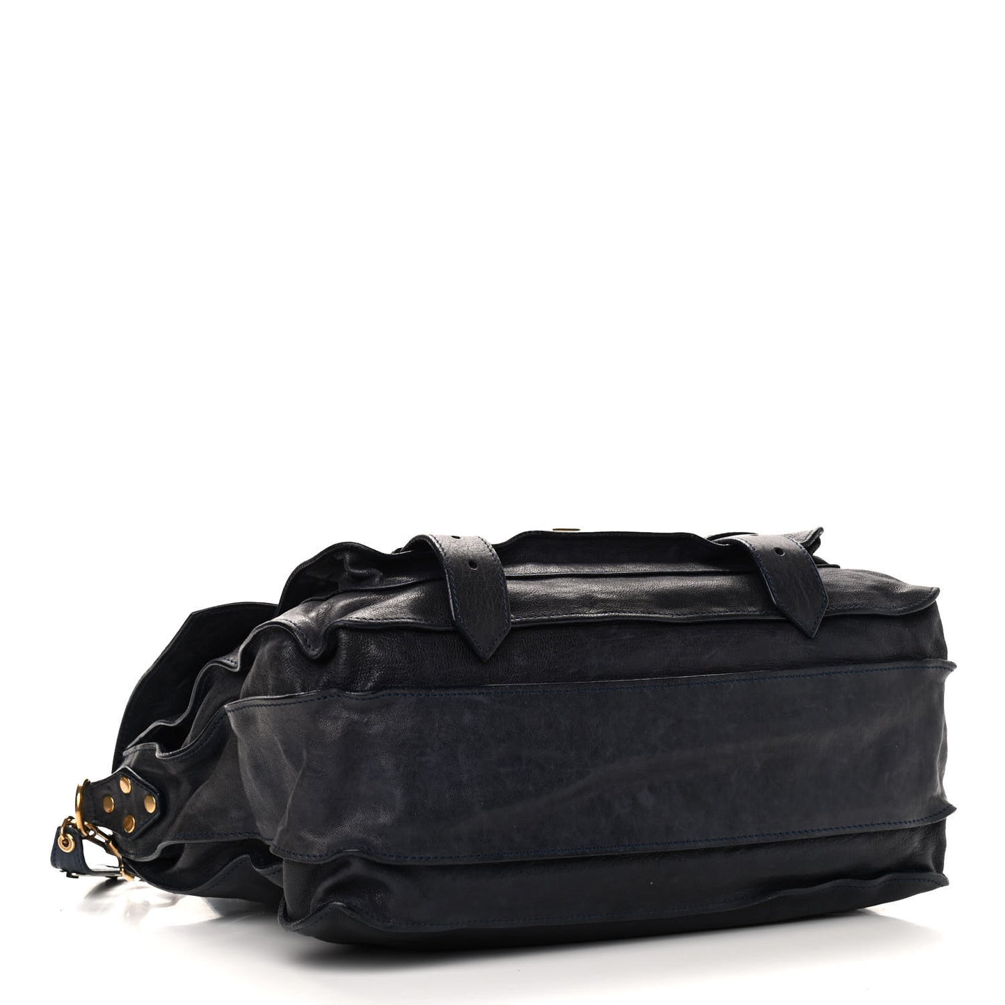 Lambskin Large PS1 Satchel Midnight