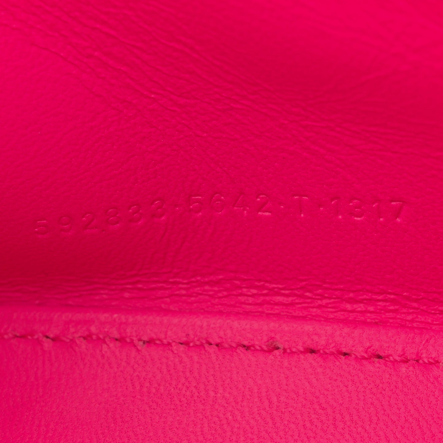 Shiny Box Calfskin Hourglass Top Handle Bag XS Hot Pink