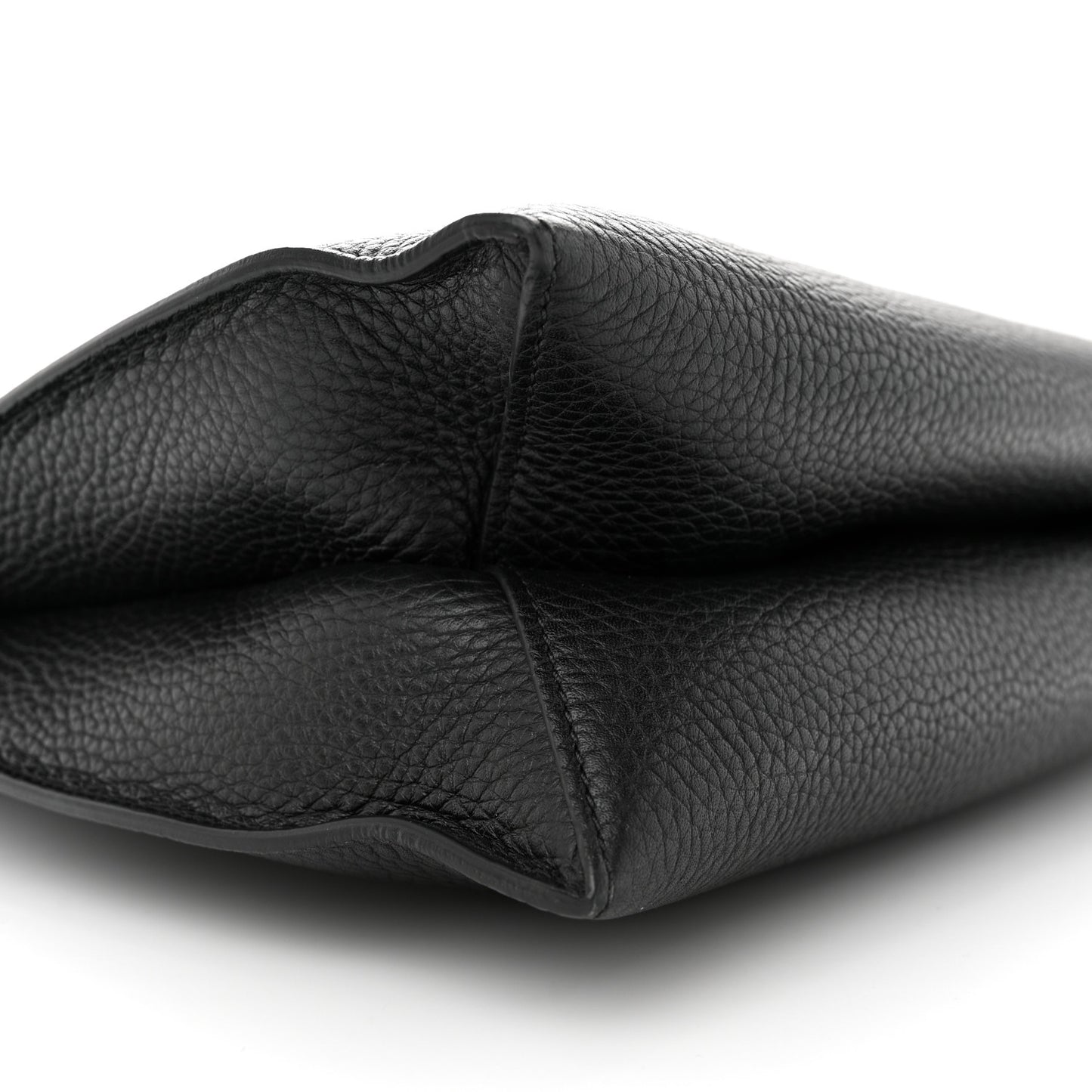 Pebbled Calfskin Large Alix Padlock Zip Hobo Bag Black