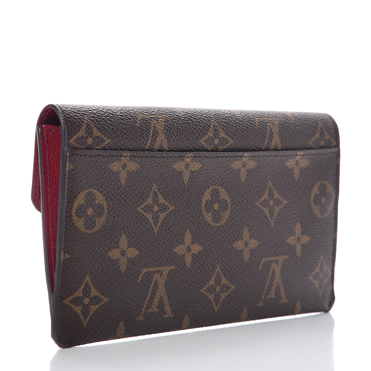 Louis Vuitton Monogram Jeanne Wallet Fuchsia 4 of 9
