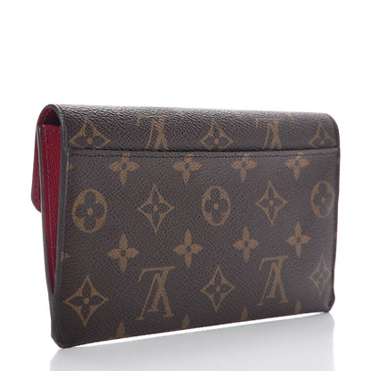 Louis Vuitton Monogram Jeanne Wallet Fuchsia 4 of 9