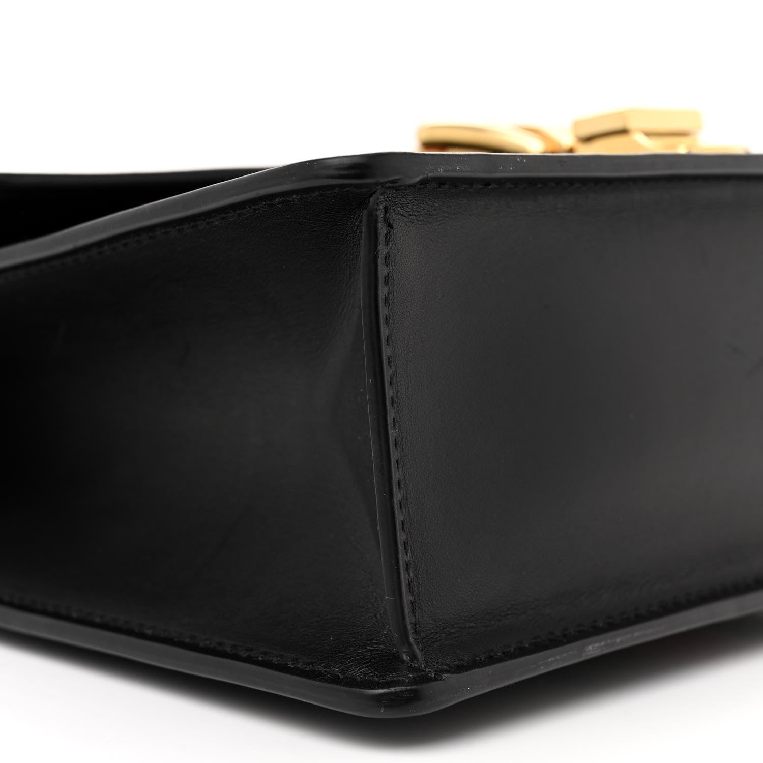 Gucci Calfskin Small Sylvie Shoulder Bag Black 9 of 14