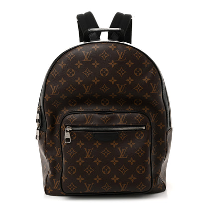 Louis Vuitton Monogram Macassar Josh NM Backpack 1 of 10