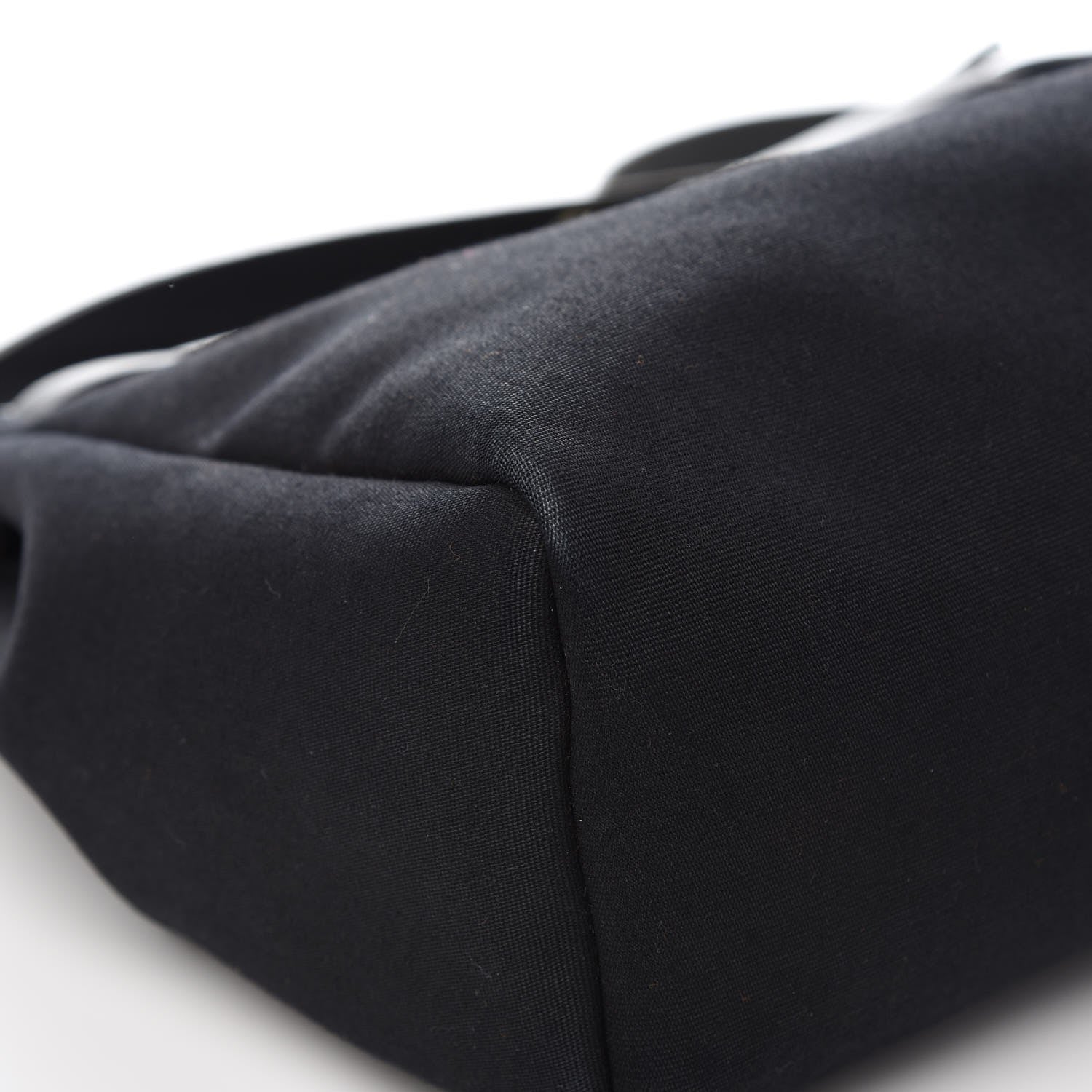 Hermes Toile Vache Calfskin Herbag 30 PM Black Natural 11 of 14