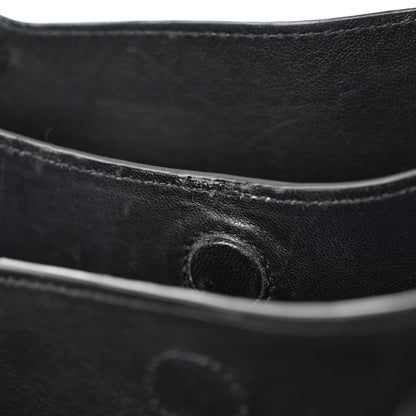 Prada Vitello Daino Soft Medium Dynamique Tote Black 10 of 10