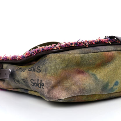 Chanel Washed Toile Graffiti On The Pavements Messenger Khaki Multicolor 7 of 15