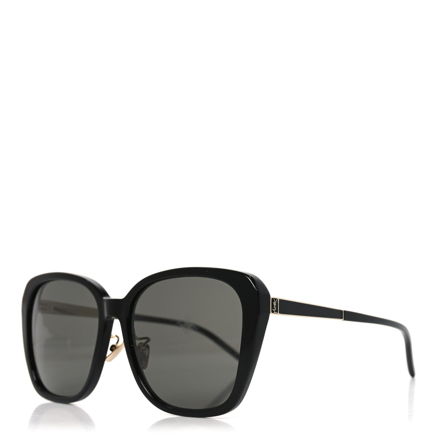 Saint Laurent Acetate Sunglasses SL M78/F Black 1 of 8