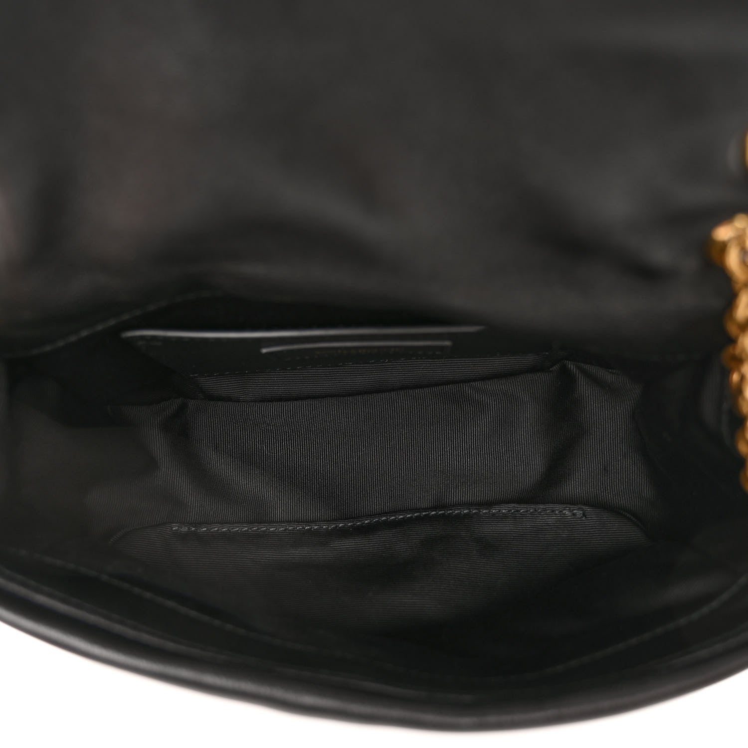 Saint Laurent Lambskin Matelasse Monogram Mini Jamie 4.3 Black 5 of 11