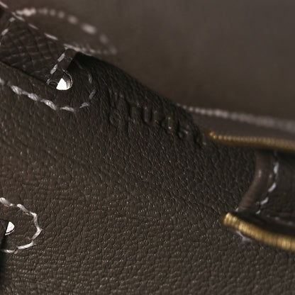 Hermes Epsom Kelly Sellier 25 Etoupe 8 of 16
