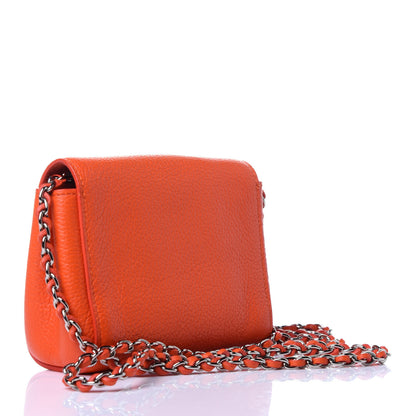 Mulberry Small Classic Grain Calfskin Mini Lily Manadrin 4 of 13