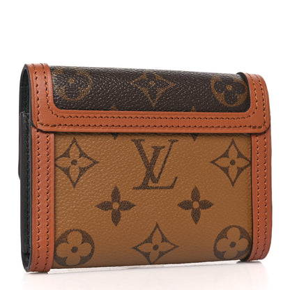 Louis Vuitton LOUIS VUITTON Reverse Monogram Dauphine Wallet 3 of 7