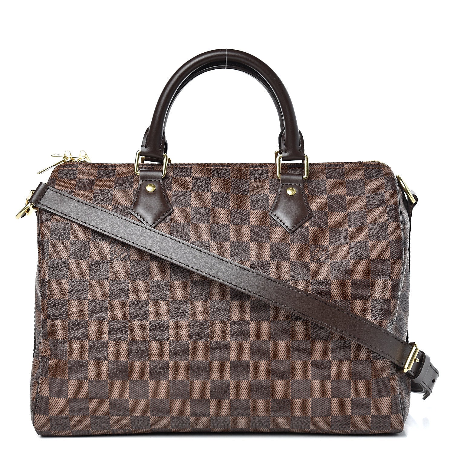 Louis Vuitton Damier Ebene Speedy Bandouliere 30 1 of 11