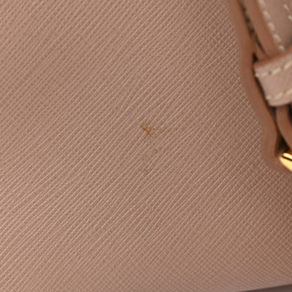 Prada Saffiano Medium Galleria Double Zip Tote Cammeo 8 of 9