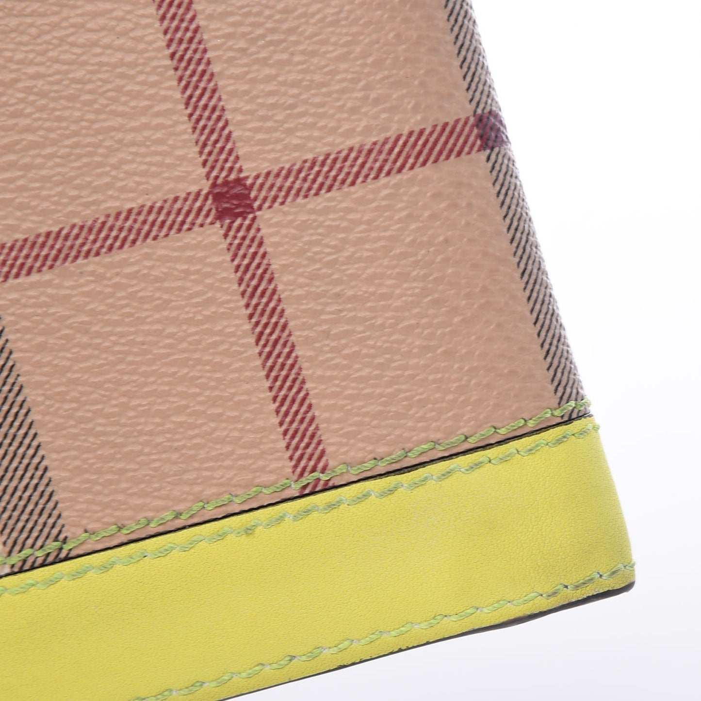 Haymarket Check BBi-Fold Wallet Yellow