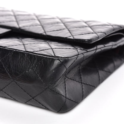 Chanel Aged Calfskin 50th Anniversary 2.55 Reissue 225 Flap Black 10 of 14