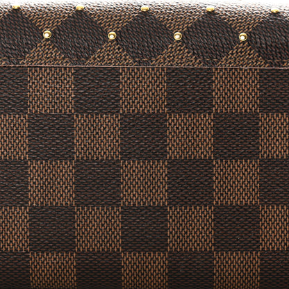 Louis Vuitton Damier Ebene Studded Sarah Wallet NM Rose Ballerine 23 of 24