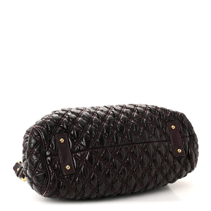 Marc Jacobs Calfskin Quilted Stam Plum 4 of 9