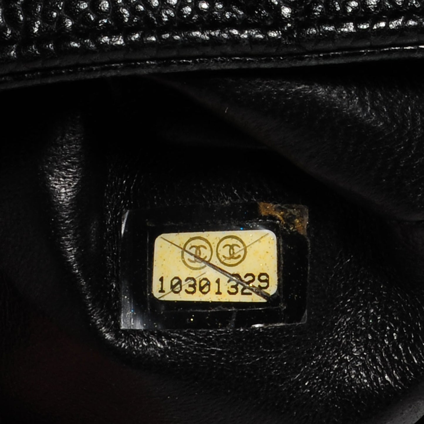 Caviar Medallion Tote Black