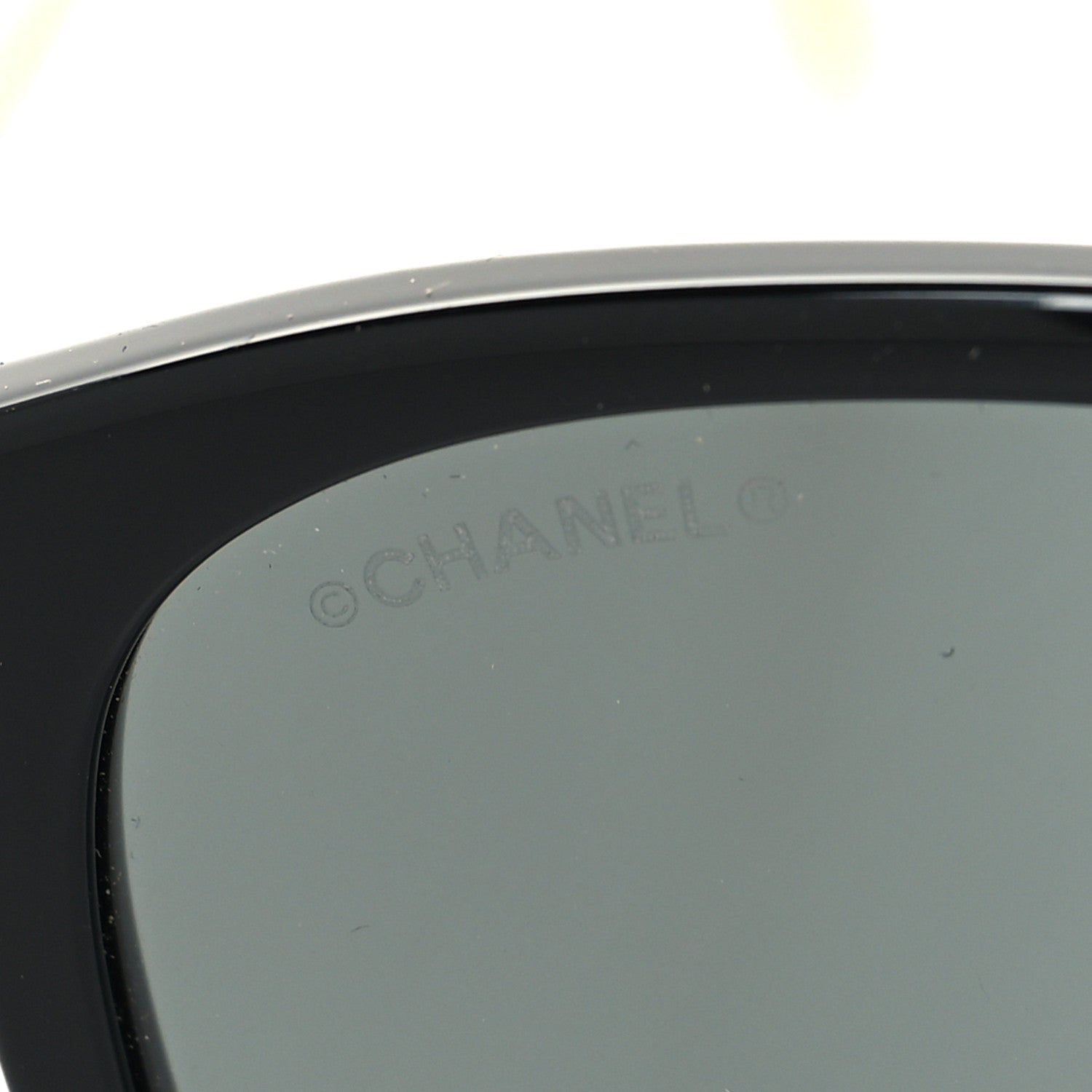 Chanel Acetate Metal Butterfly Sunglasses 5459-A Black Gold 7 of 8
