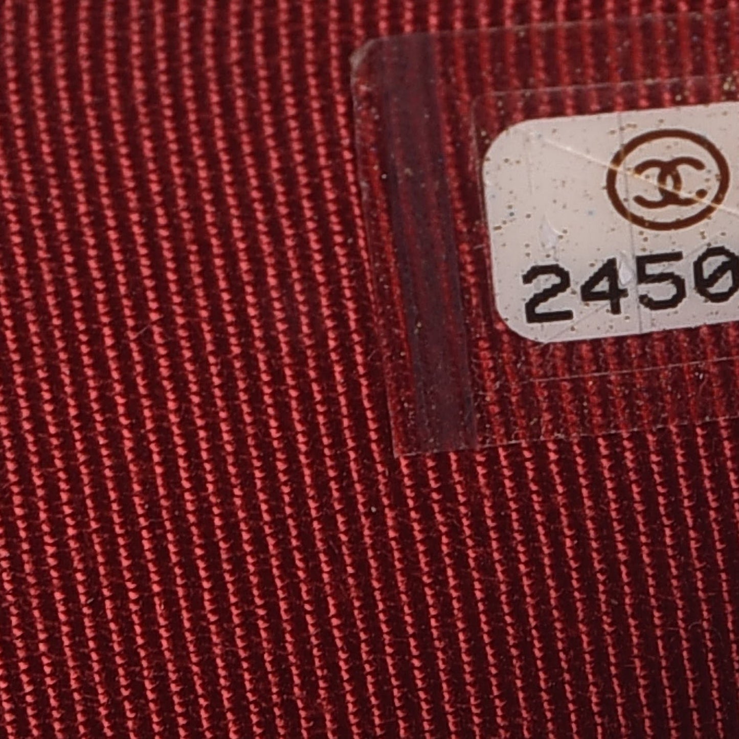Caviar Quilted Medium Flap Wallet Dark Red
