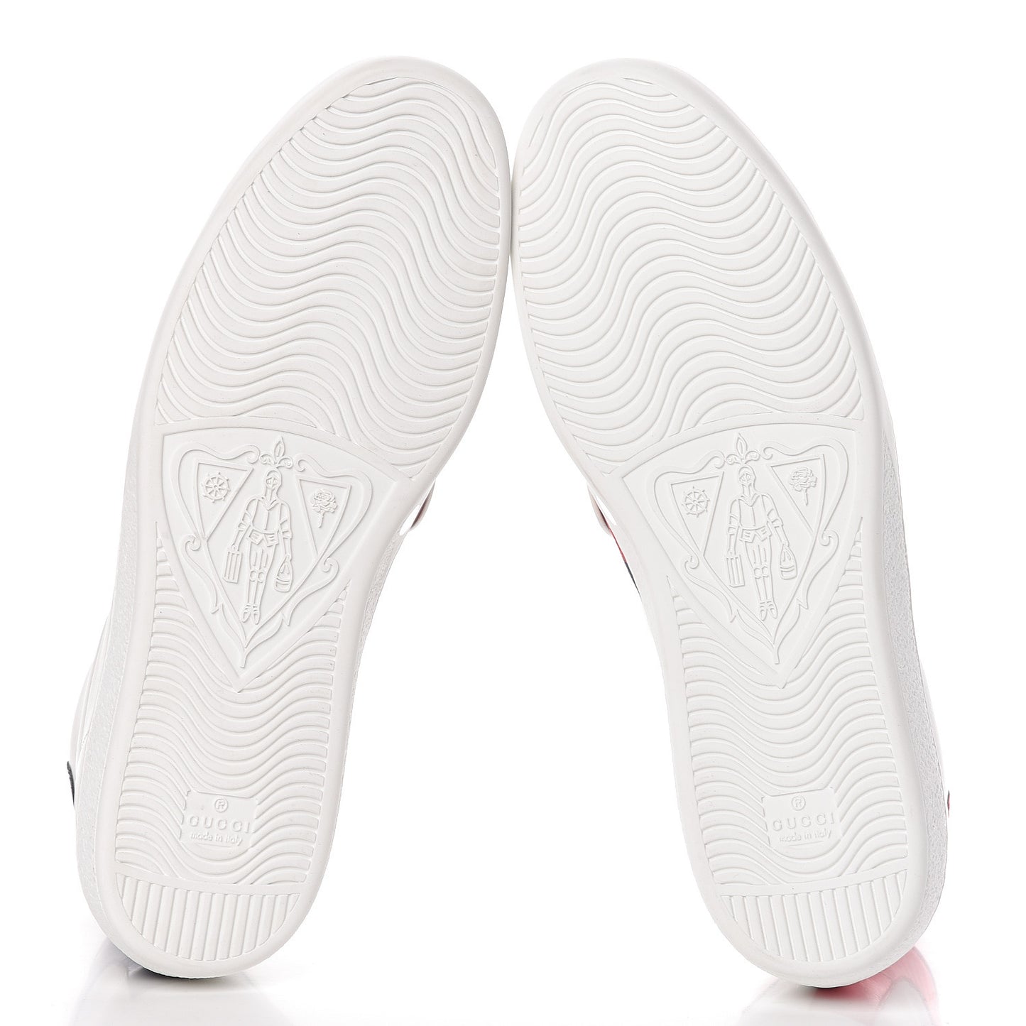 Calfskin Ayers Web Tiger Removable Patches Mens Ace High Top Sneakers 11 White