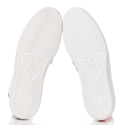 Gucci Calfskin Ayers Web Tiger Removable Patches Mens Ace High Top Sneakers 11 White 5 of 10