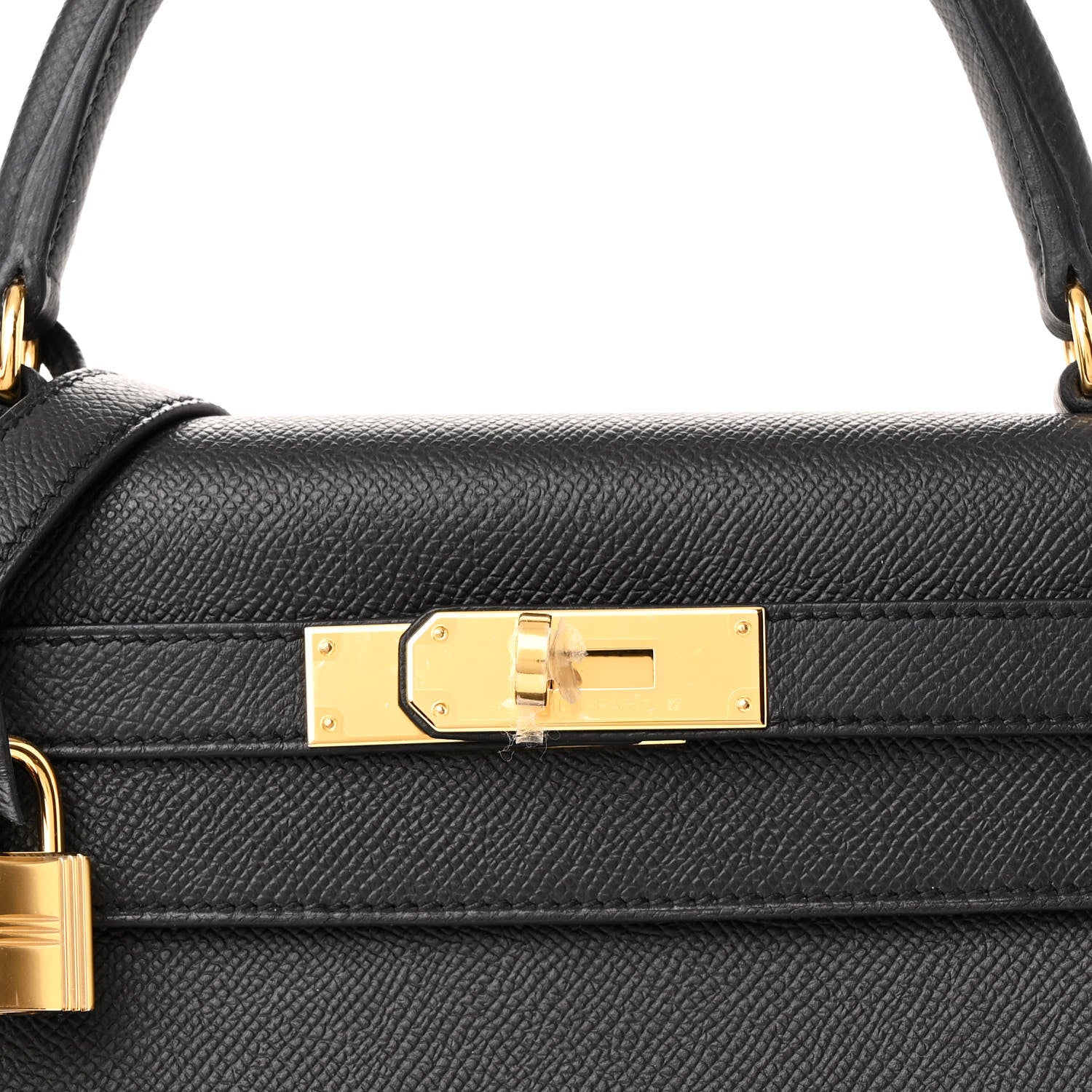 Hermes Epsom Kelly Sellier 28 Black 8 of 11