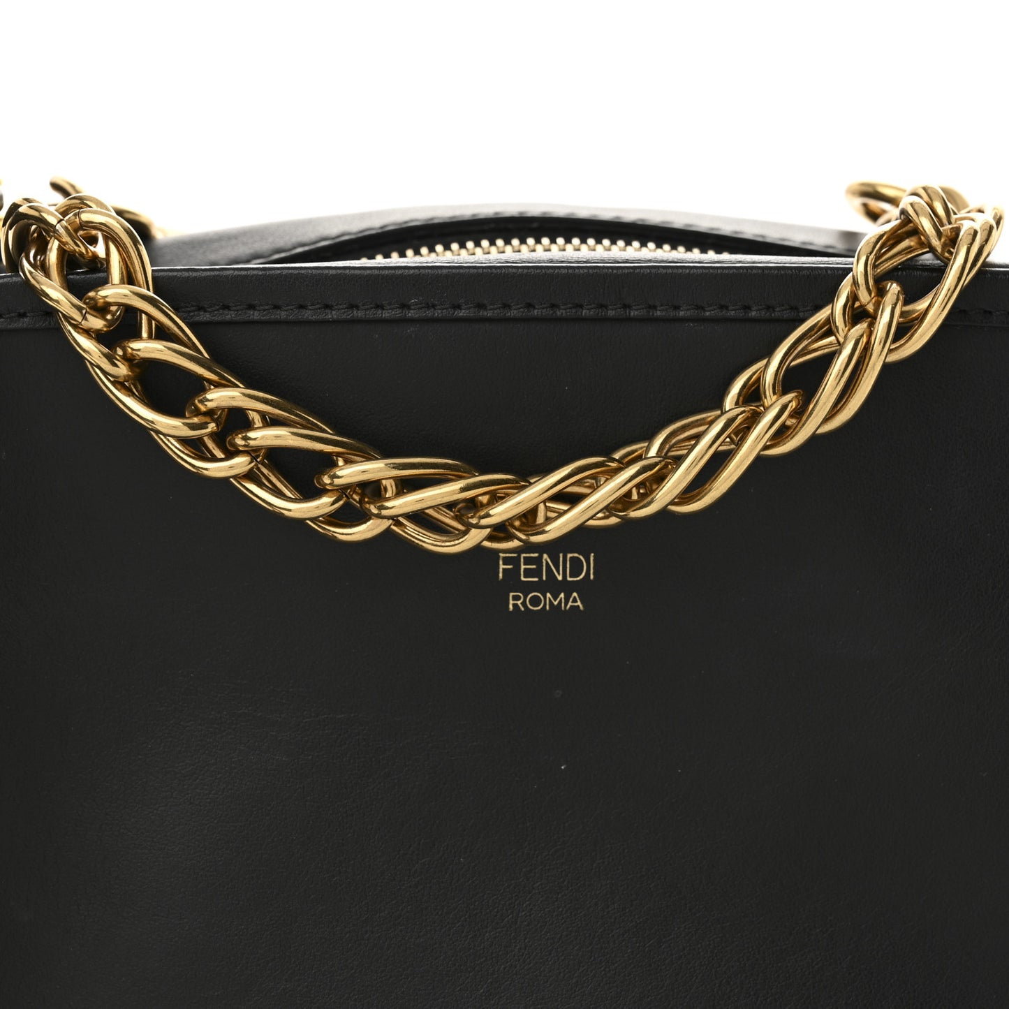 Vitello Century Opaco F is Fendi Camera Case Black
