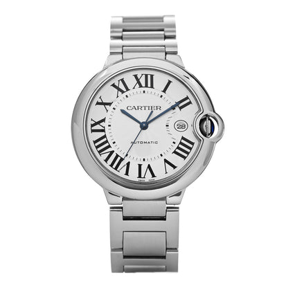 Cartier Stainless Steel 42mm Ballon Bleu De Cartier Automatic Watch 1 of 4