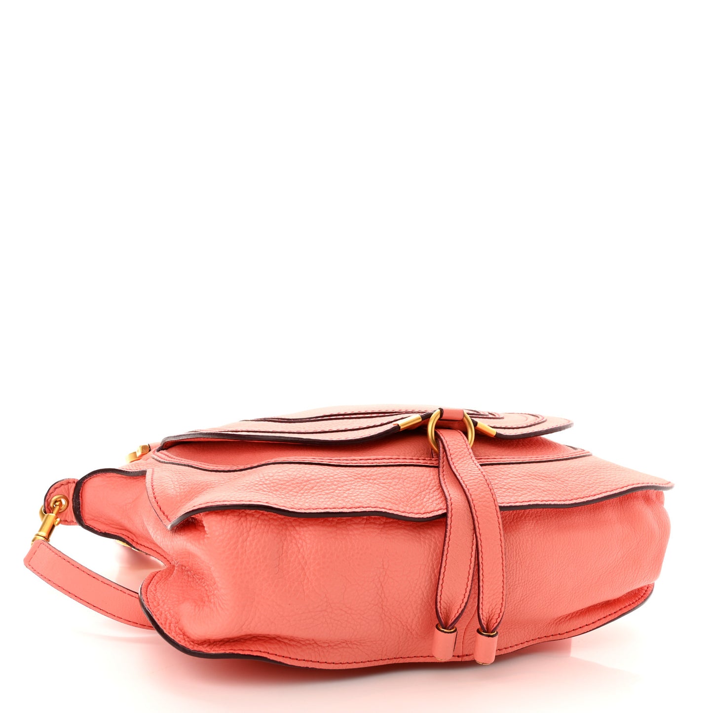 Calfskin Medium Marcie Satchel Pink