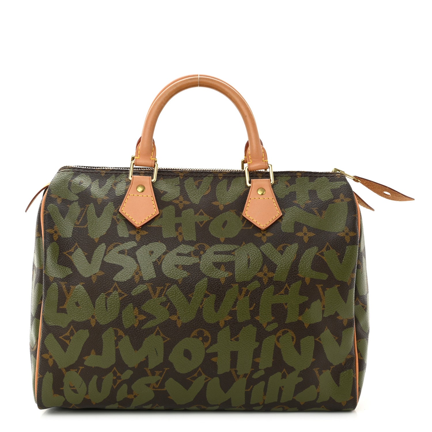Louis Vuitton Monogram Graffiti Speedy 30 Kaki 1 of 10