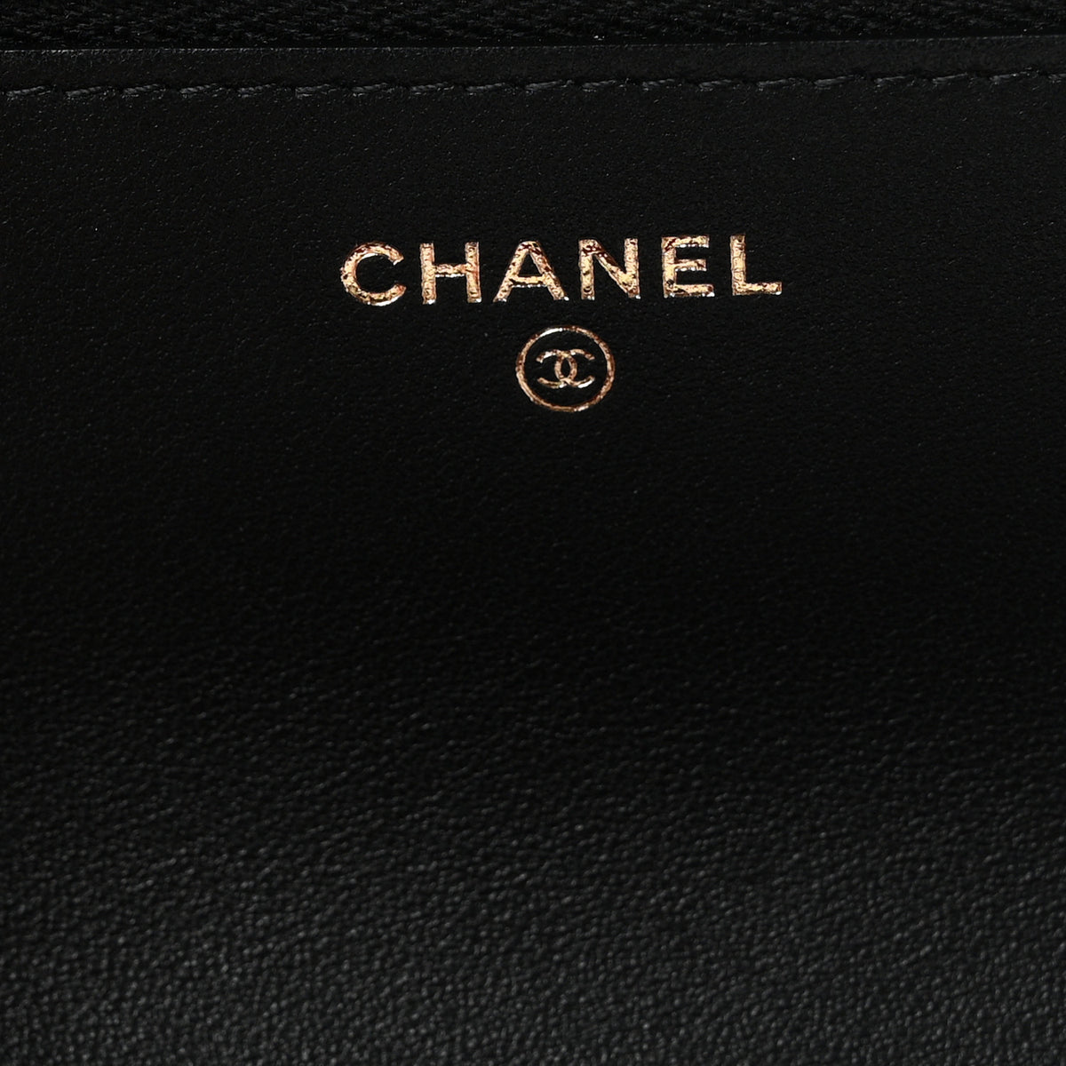 Chanel Lambskin Quilted Sweet Camellia Wallet on Chain WOC Black 6 of 12