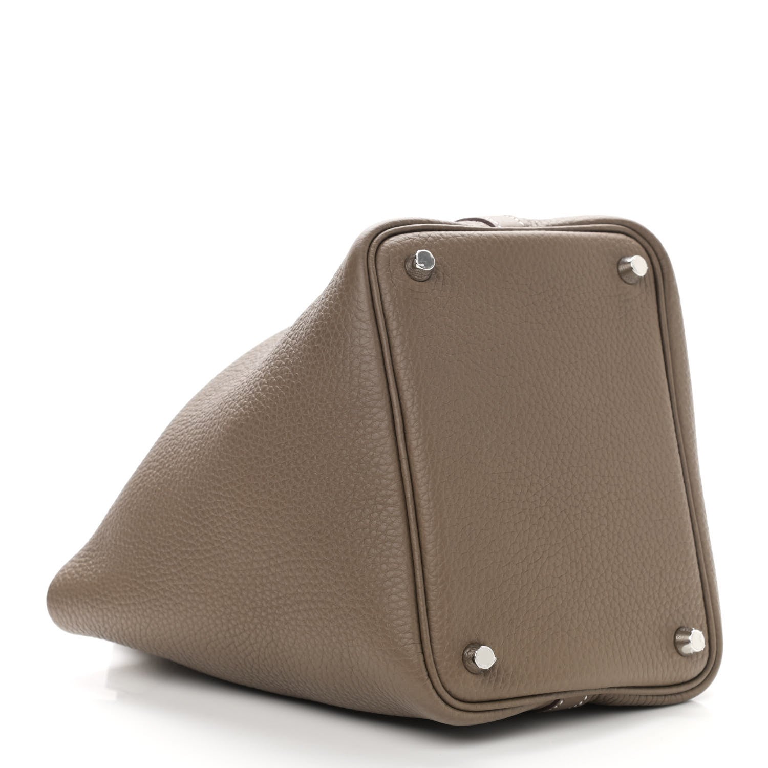 Hermes Taurillon Clemence Picotin Lock 18 PM Etoupe 4 of 9