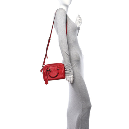 Louis Vuitton Empreinte Speedy Bandouliere 20 NM Cherry 2 of 10