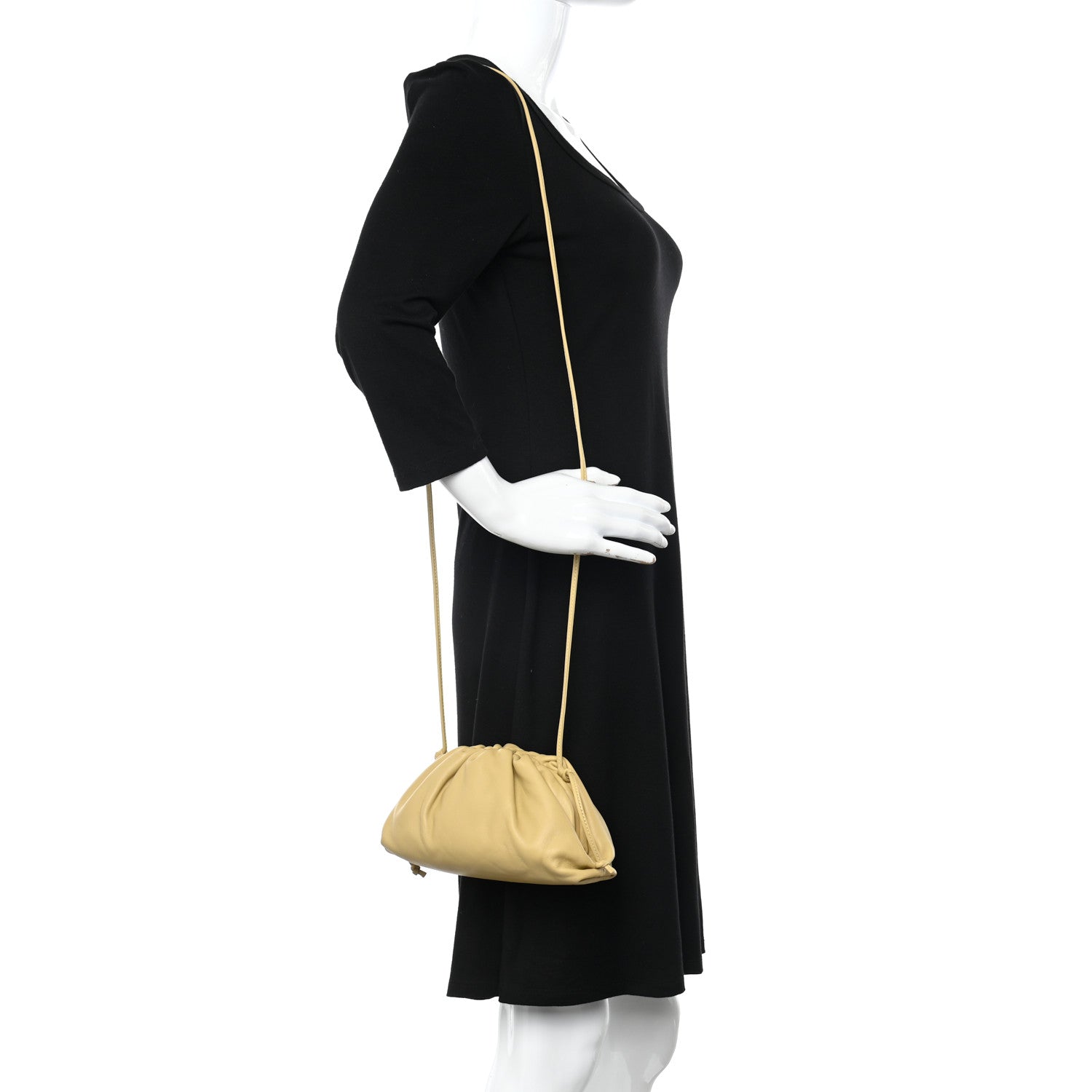 Bottega Veneta Butter Calfskin The Mini Pouch Tapioca 2 of 9