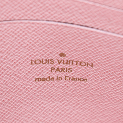 Louis Vuitton Monogram 2020 Christmas Animation Big Wheel Double Zip Pochette Rose Ballerine 6 of 9