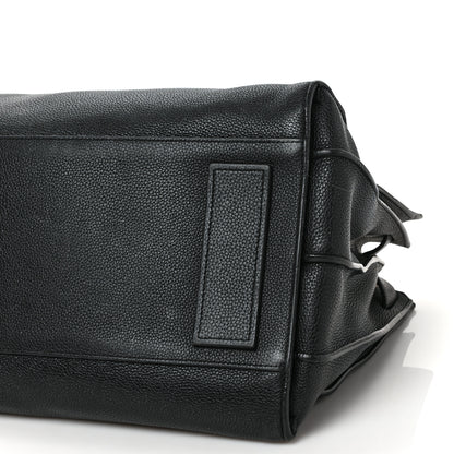 Saint Laurent Grained Calfskin Medium Souple Sac De Jour Black 7 of 8