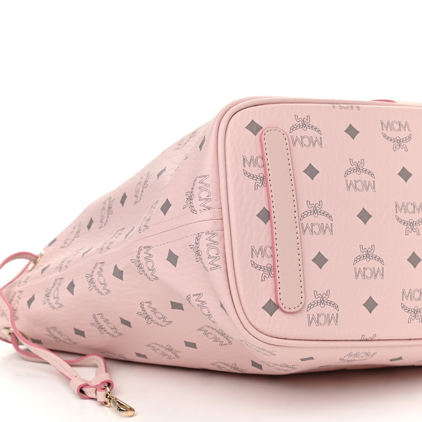 Visetos Medium Liz Reversible Shopper Tote Powder Pink