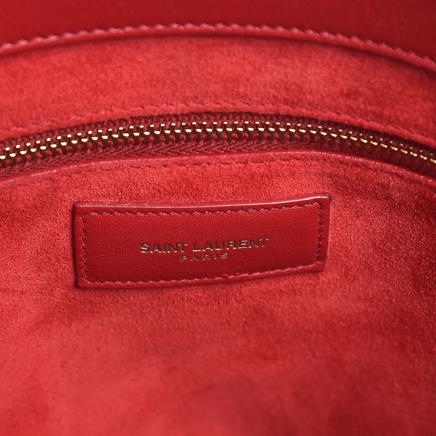 Saint Laurent Calfskin Large Sac de Jour Carryall Rouge Orient 6 of 22