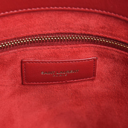 Saint Laurent Calfskin Large Sac de Jour Carryall Rouge Orient 6 of 22