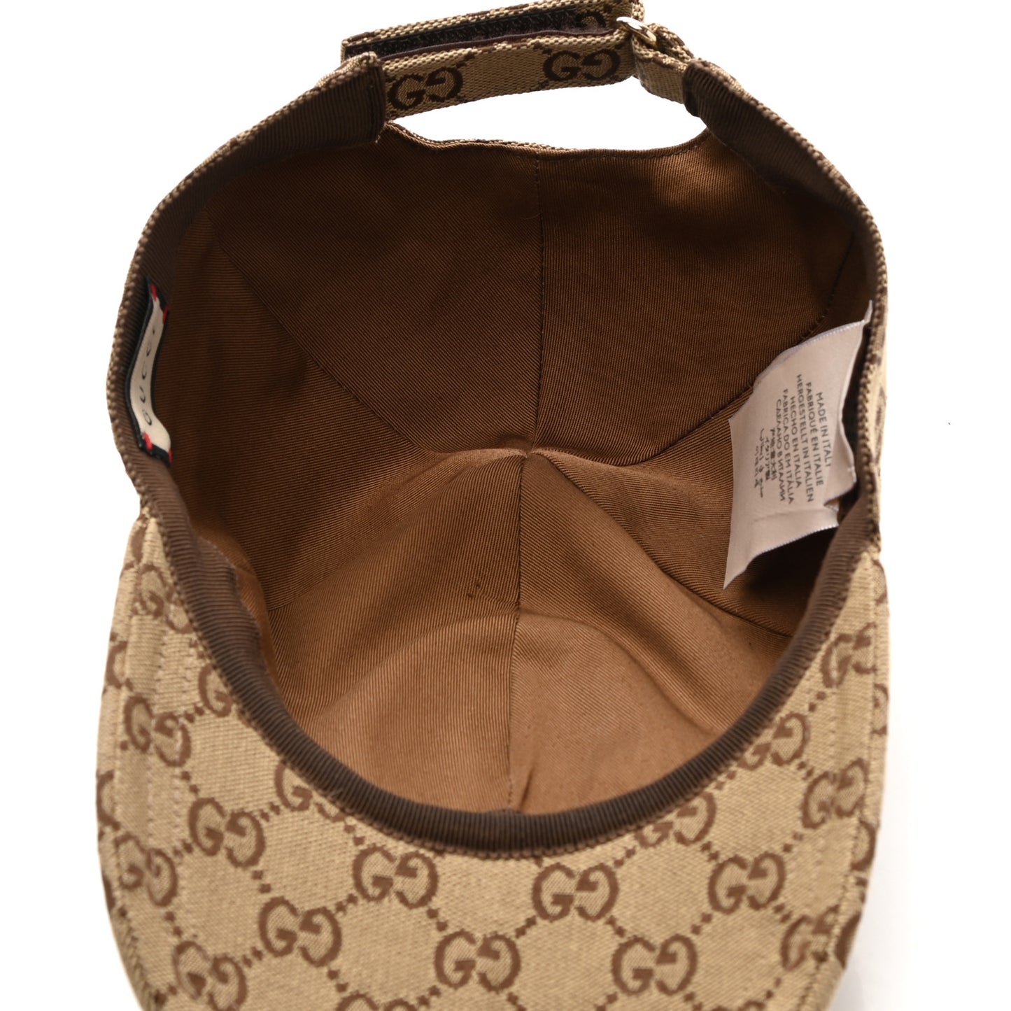 Monogram Textured Dollar Calfskin Zeno Baseball Hat S Beige